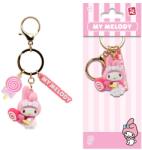YuMe Breloc cu pandantiv si curea, Yume, Hello Kitty and Friends, Tea Party Series, My Melody Figurina