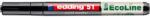 edding Marker cu vopsea, 1-2 mm, EDDING "51", negru