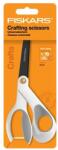 Fiskars Foarfece, universale, cu strat antiaderent, 21 cm, FISKARS „Titanium, albe
