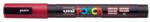 uni Marker decorativ, 0, 9-1, 3 mm, UNI "Posca PC-3M", roșu închis