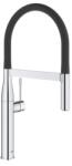 GROHE Essence egykaros mosogatócsaptelep 1/2, króm, fekete (GR-30503000)