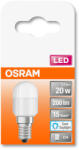 OSRAM T26 LED hűtőszekrény világító fényforrás (izzó), matt búra, E14 foglalat, 2, 3W, 200lm, 6500K daylight ( 4058075432789 ) (4058075432789)