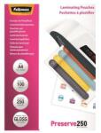 Fellowes Lamináló fólia, 250 mikron, A4, fényes, 100 db, FELLOWES, 100 db
