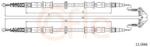 COFLE Cablu, frana de parcare COFLE 11.5866 (11.5866) - centralcar