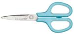 PLUS Corporation Olló, univerzális, 17, 5 cm, PLUS "Fitcut Curve", világoskék
