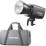 GODOX Litemons LA300Bi K1 KIT LED videólámpa + hordtáska (fekete)