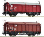 Roco 6600116 Csapótetejű kocsi készlet, Tcs, MÁV IV (9005033070540)