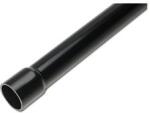 Dietzel Vastagfalú (MÜI) védőcső tokozott 21/3m UV-stabil 40mm/ 35.4mm PVC fekete merev UPRM 40 FEK UV 3/21M Dietzel - 108515 (108515)