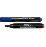 EVOffice Alkoholos filc EVO 1-4 mm vágott hegy, zöld