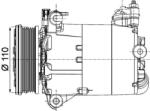 MAHLE Compresor, climatizare MAHLE ACP 1357 000P (ACP 1357 000P)