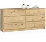  Comodă K160 6sz Clp Stejar Artisan Comoda