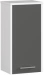  Dulap Suspendat Baie Fin W30 1d Alb / Gri Comoda