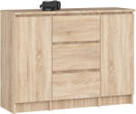  Comodă K100 2d 3sz Pk Stejar Sonoma Comoda