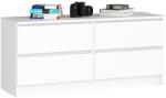  Comodă K120 4sz Clp Pk Albă Comoda