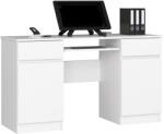  Birou De Scris Clp A5 2d 2sz Alb