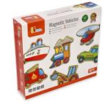 Viga Toys Magneti din lemn pentru copii - Vehicule