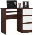  Birou De Scris A-6 Clp Wenge - Alb Drept