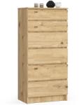  Comodă K60 6sz Clp Pk Stejar Artisan Comoda