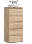  Comodă Cl5 Pk Stejar Sonoma Comoda