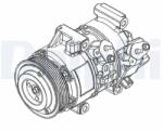 DELPHI Compresor, climatizare DELPHI CS20495 (CS20495) - centralcar