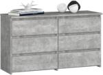  Comodă Cl100 6sz Pk Beton Comoda