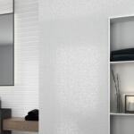 Emigres Ceramica Faianta Emigres Textil Bag Blanco Rectificata Lucioasa 20 x 60 cm