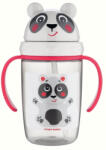 Canpol babies Babies Cana Cu Pai Din Silicon 400ml Hello Little 56/500_Tur (5903407565002)