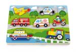 Viga Toys Puzzle cu sunete - Animale din Jungla (44759) - infant