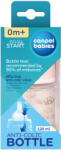 Canpol babies Babies Biberon Anticolici Cu Gat Larg 120ml Pp Easy Start Royal Baby Roz - 35/233_Pin (5901691844407)