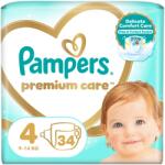 Pampers Premium Care, scutece, 9-14 kg, marime 4, Value Pack Minus, 34 buc (1100029988)