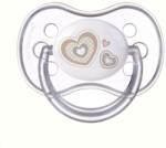 Canpol Babies Suzeta Rotunda Din Silicon 18+M 1 Buc Nature 22/415 (5903407224152)
