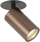 QAZQA Modern süllyesztett spotlámpa sötét bronz GU10 50mm IP44 - Chels (110480)