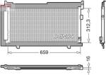 DENSO Condensator, climatizare DENSO DCN36006 (DCN36006) - centralcar
