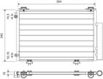 VALEO Condensator, climatizare VALEO 812724 (812724) - centralcar