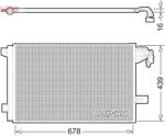 DENSO Condensator, climatizare DENSO DCN32063 (DCN32063) - centralcar
