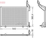DENSO Condensator, climatizare DENSO DCN10048 (DCN10048)
