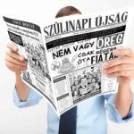 Nevesajándék Vicces Újság -Nem Vagy Öreg Csak Régebb Óta Fiatal (U056)