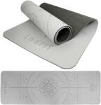 LIFEFIT Edzőszőnyeg Relax Duo Jógaszőnyeg, 183x58x0.6, fekete (F-MAT-E22-07)