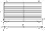 VALEO Condensator, climatizare VALEO 817740 (817740) - centralcar