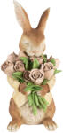 Clayre & Eef Figurina Iepuras Paste polirasina multicolora 19x23x39 cm (6PR5224deco)