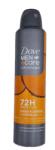 Dove men+care andvanced deodorant spray 250ml sandalwood+vanilla scent 72h protection