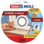TESA Banda de etansare Tesa tesamoll profil D, 9 mm, alba, 100 m (2211207)