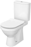 Cersanit Set vas WC cu rezervor si capac din duroplast slim si soft close, cu alimentare inferioara si evacuare verticala, ZIP SimpleOn Cersanit (K121-015)