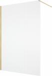 Ronal Paravan dus cu sticla riflata walk-in 100x200 cm, auriu periat, sticla 8 mm, Ronal Lina (D401001385)