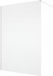 RONAL Paravan dus cu sticla riflata walk-in 80x200 cm, alb, 8 mm, Ronal Lina (D400800985)
