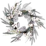 MagicHome Coronita decorativa de Craciun MagicHome, aspect nins, 60x60x14 cm (8091094)