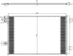 NRF 350369 Condensator, climatizare