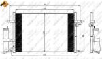 NRF 35573 Condensator, climatizare