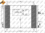 NRF 35649 Condensator, climatizare
