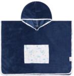 Klups Poncho de baie pentru bebe Klups Junior Ocean cu gluga, 60x60 cm (00086204)